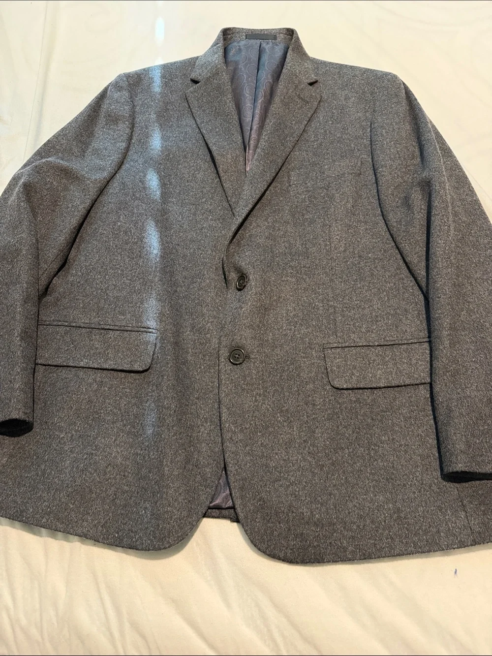 Lauren Ralph Lauren wool Men's Charcoal Gray Two-Button Sport Coat